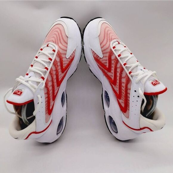Nike Air Max TW‎ Running Sneakers Mens Size 10 Red White Athletic Shoes - Picture 5 of 8